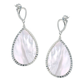 Boucles d’oreilles Bon Oeil Argent